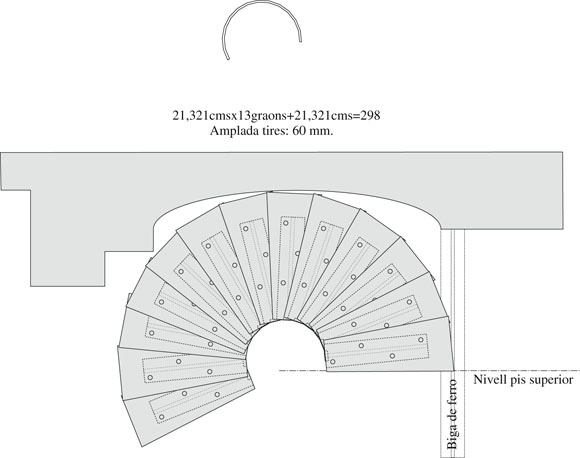 Escala cargol Nova Escala cargol Nova